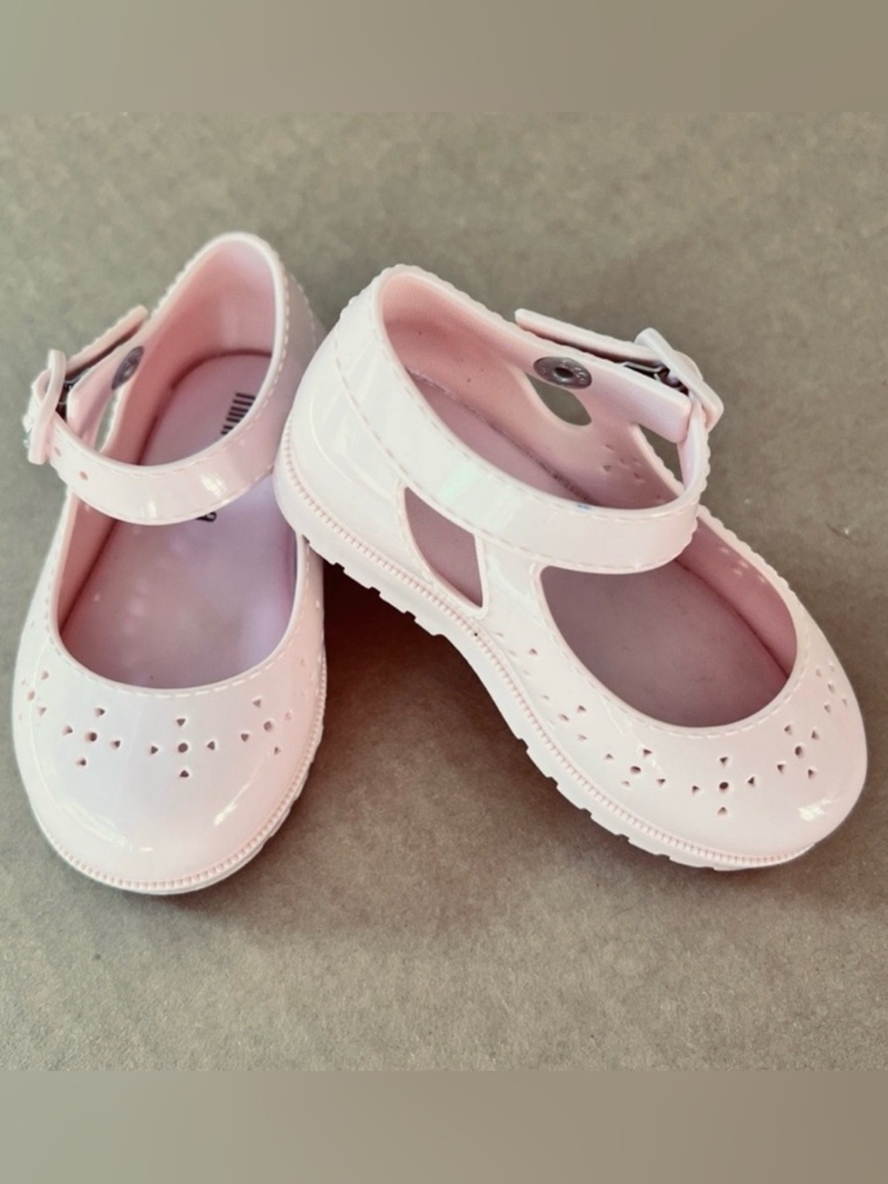 Mini Melissa pink flats